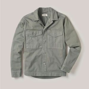 Buck Mason Army Bunker Twill Jacket Large